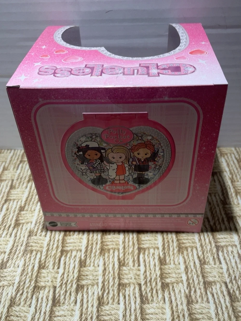 Polly Pocket x Clueless 30th Anniversary Compact Cher Dionne Tai Mattel NEW